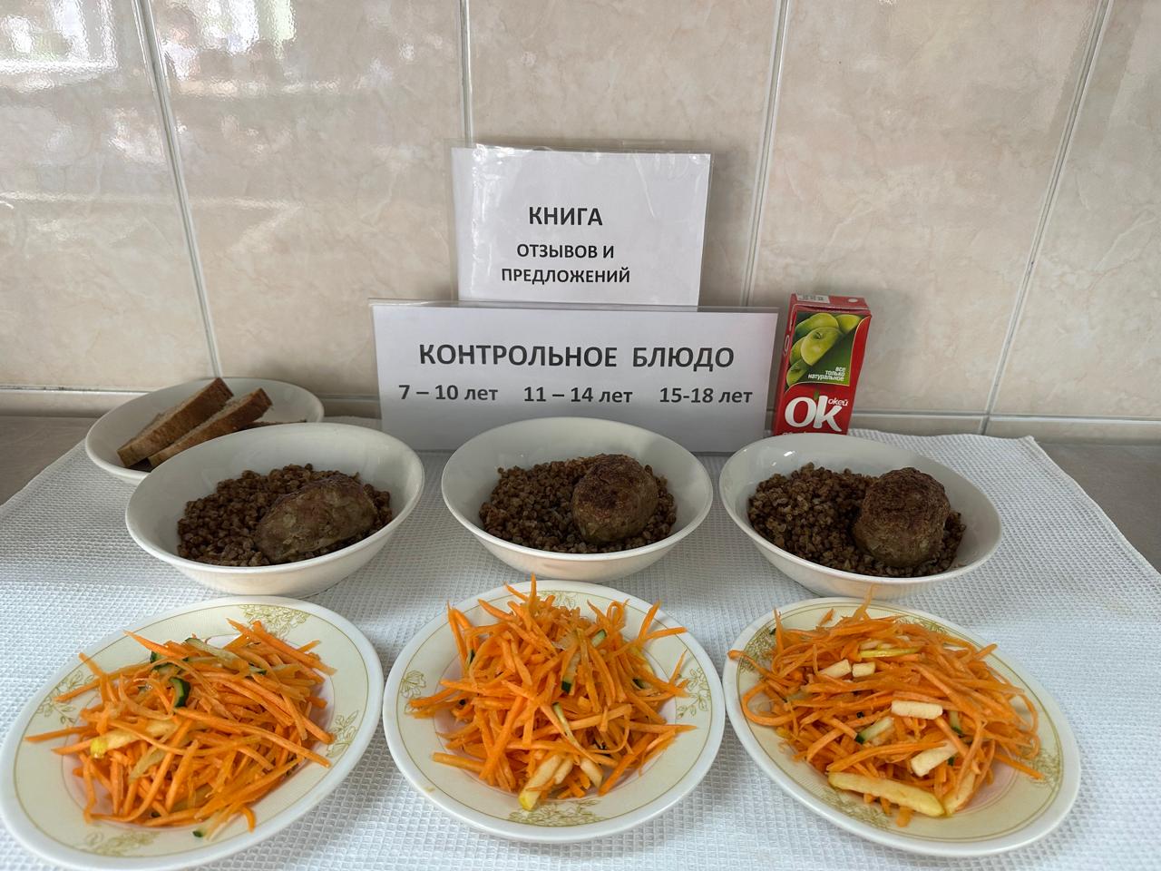 Меню на 09.04.2025г