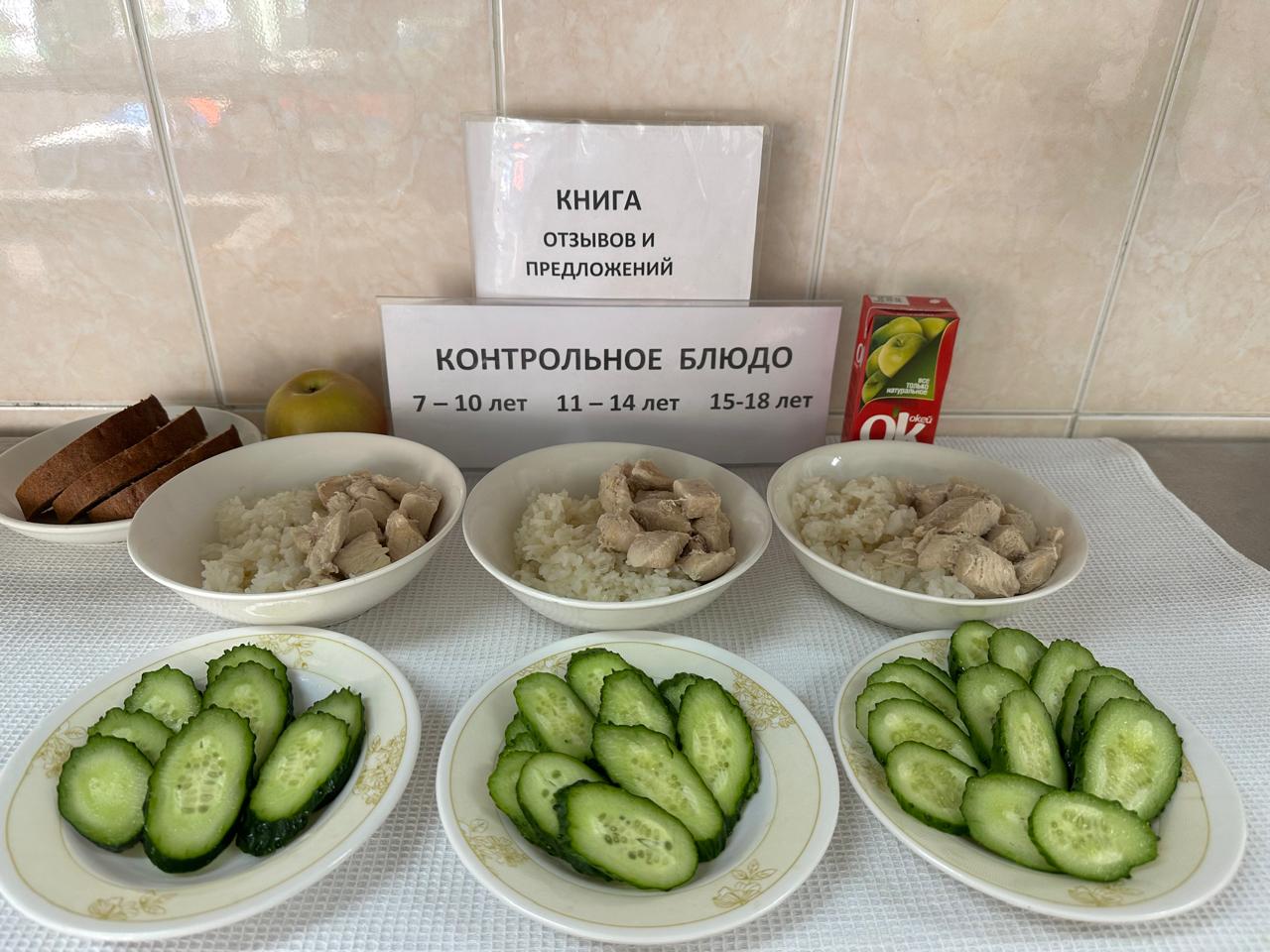 Меню на 28.04.2025