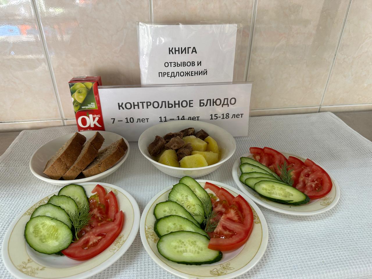 Меню на 14.05.2025 г